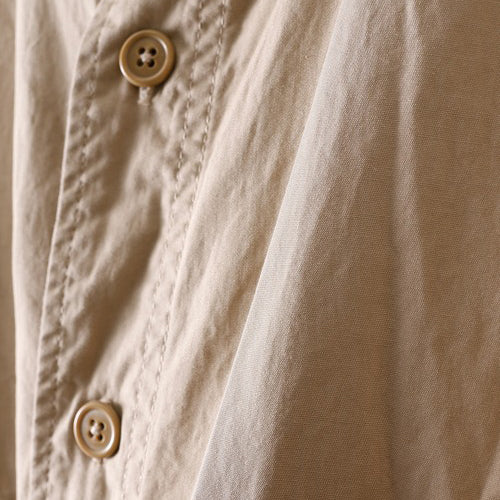 MONT KEMMEL BAND SHIRTS LS BIG SILHOUETTE BEIGE