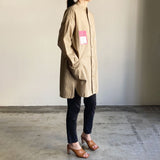 MONT KEMMEL BAND SHIRTS LS BIG SILHOUETTE BEIGE