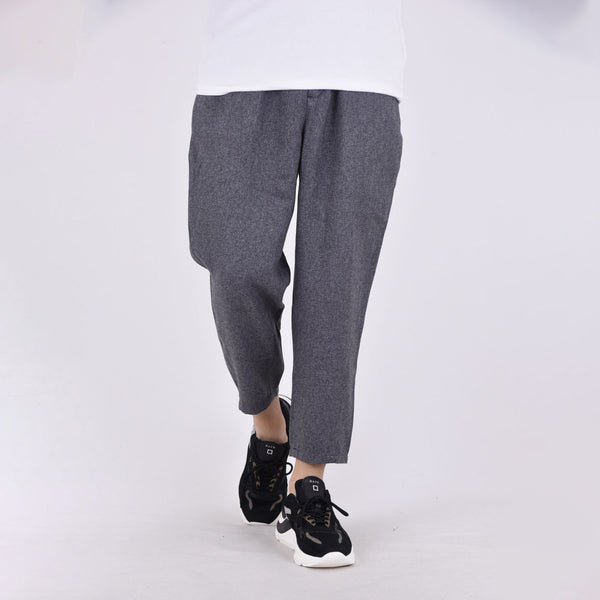 WHITE MOUNTAINEERING HERRINGBONE WIDE TAPERED PANTS GRAY