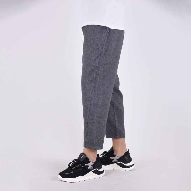 WHITE MOUNTAINEERING HERRINGBONE WIDE TAPERED PANTS GRAY