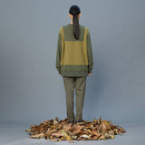 WEAVISM 13E0412 ANTI-PILLING TOP MIST GREEN