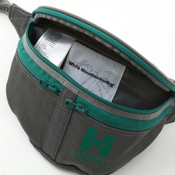 WHITE MOUNTAINEERING X MILLET WAIST BAG KIRIBATI GREY
