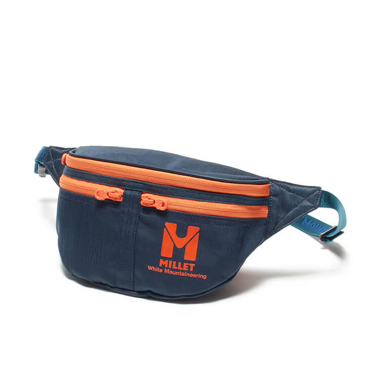WHITE MOUNTAINEERING X MILLET WAIST BAG KIRIBATI NAVY