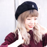KANGOL SMU WOOL GALAXY BLACK / WHITE
