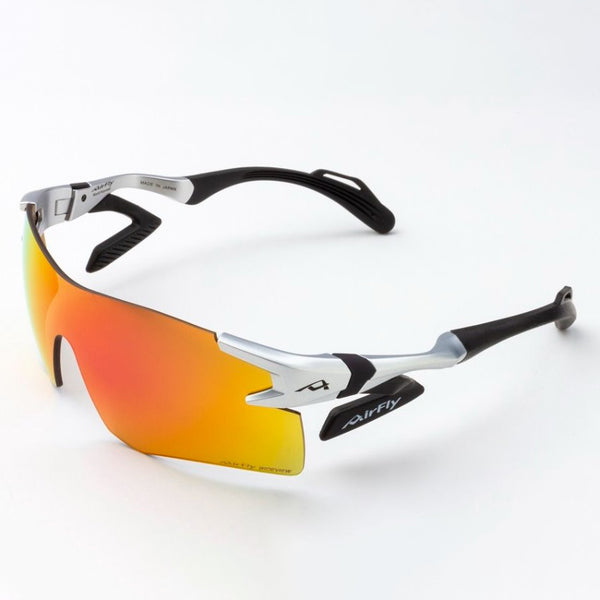 AIRFLY AF-301 C-32WV POLARIZED SUNGLASSES SILVER
