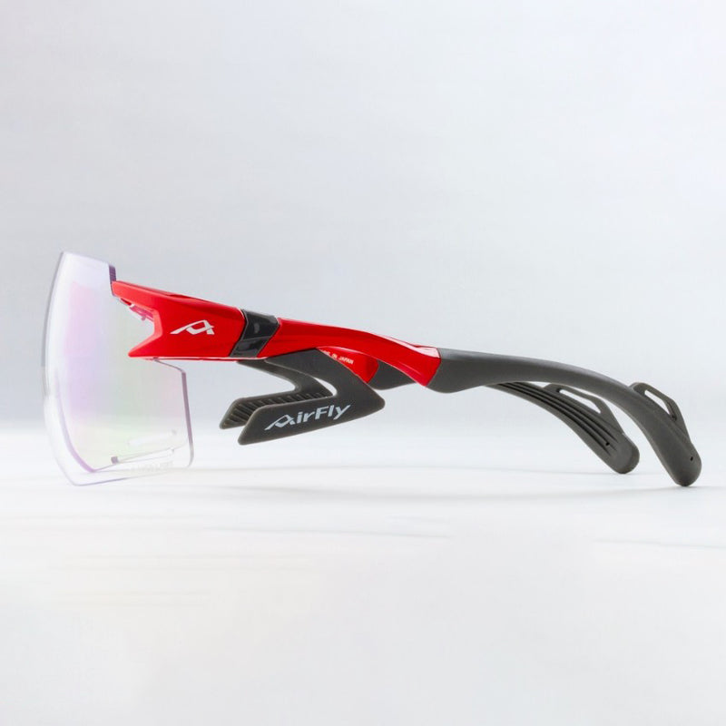 AIRFLY AF-301 C-6BK PHOTOCHROMIC SUNGLASSES RED