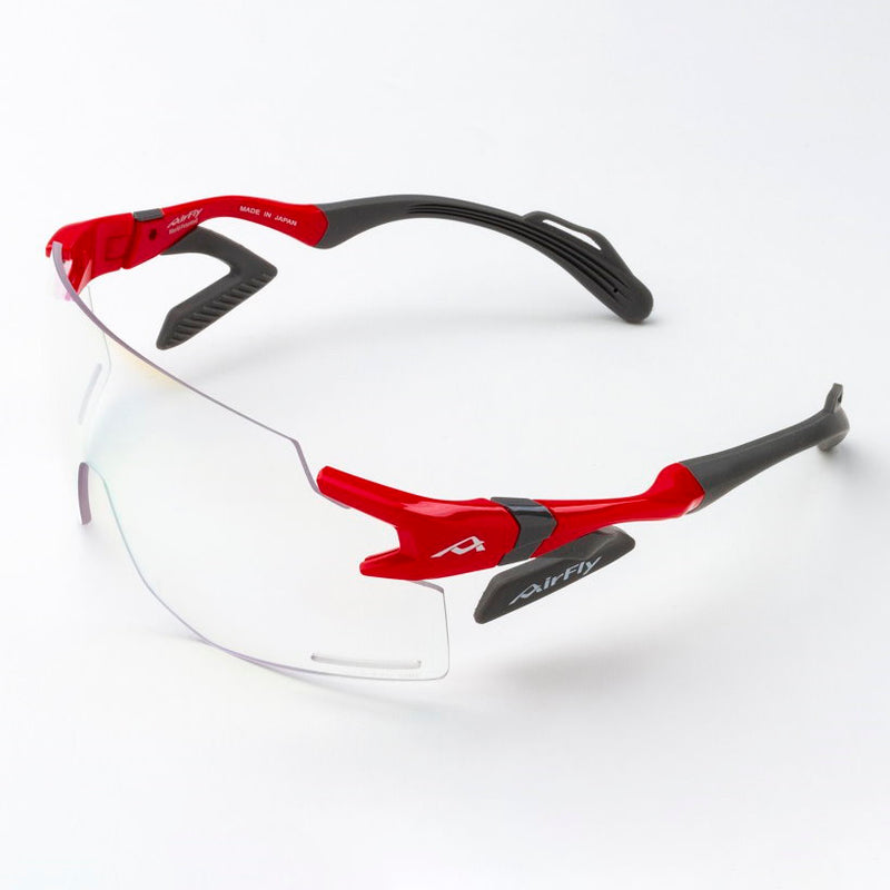 AIRFLY AF-301 C-6BK PHOTOCHROMIC SUNGLASSES RED