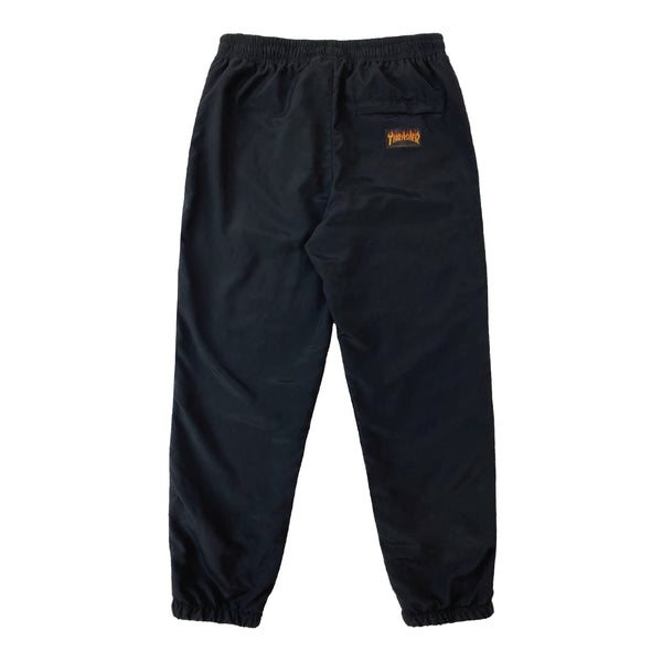 THRASHER GODZILLA CHARRED NYLON PANTS BLACK