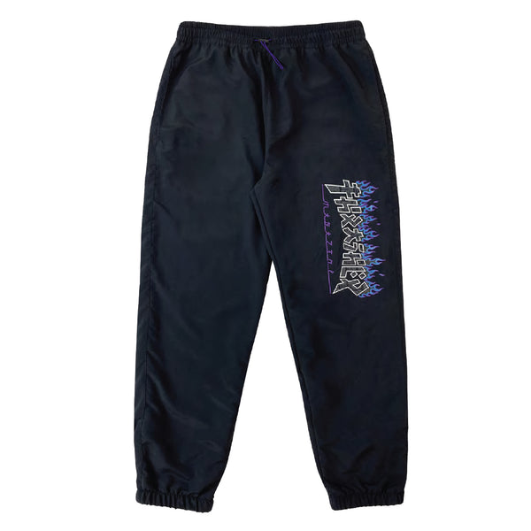 THRASHER GODZILLA CHARRED NYLON PANTS BLACK