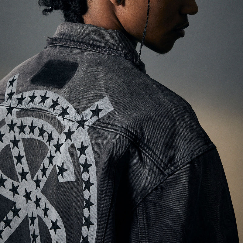 KSUBI OH G JACKET PARADOX STAR BLACK