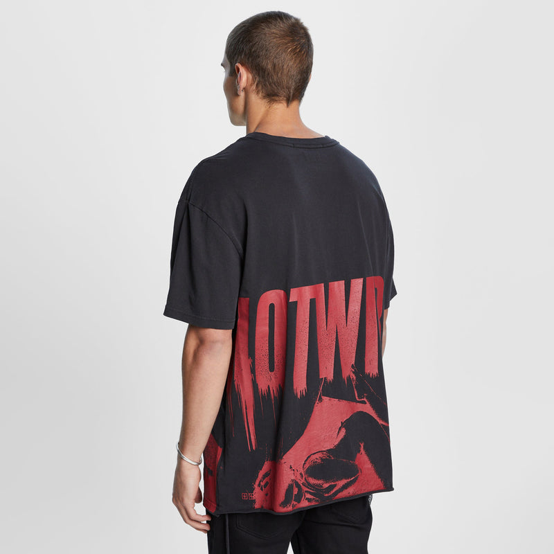KSUBI HOTWIRE BIGGIE SS TEE JET BLACK