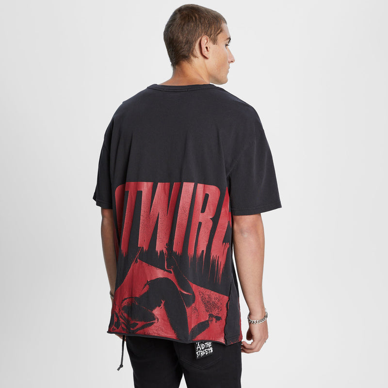 KSUBI HOTWIRE BIGGIE SS TEE JET BLACK