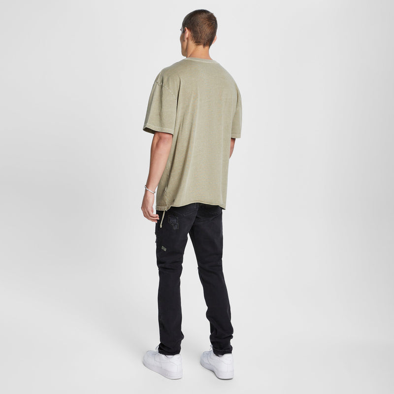 KSUBI HI FI BIGGIE SS TEE FADED KHAKI
