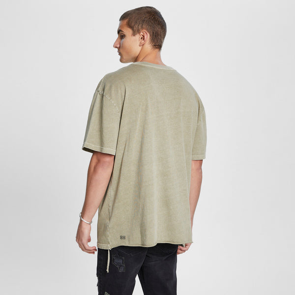 KSUBI HI FI BIGGIE SS TEE FADED KHAKI