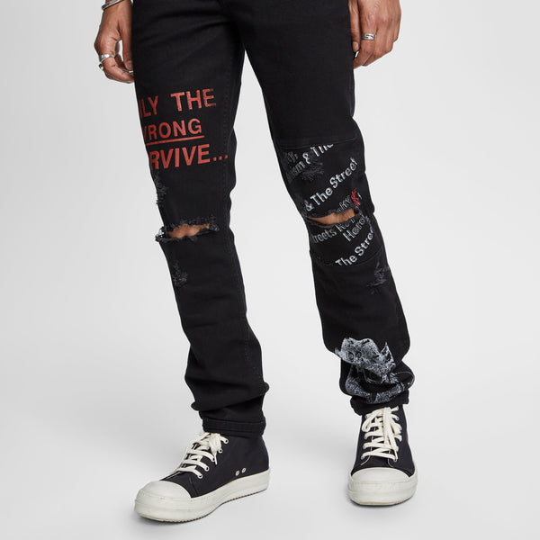 KSUBI CHITCH LAID BLACK SURVIVE BLACK