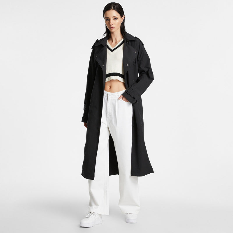 KSUBI CROSS DOLLAR KNIT VEST WHITE