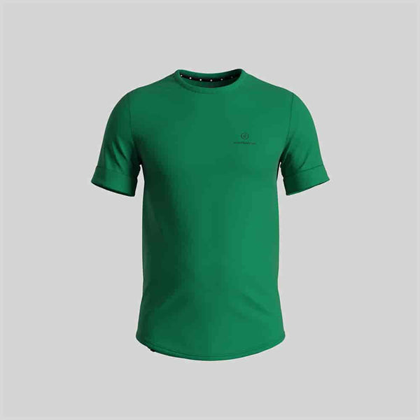 CIELE ATHLETICS NSBT-SHIRT - EVERYBODY RUN - EMERALD