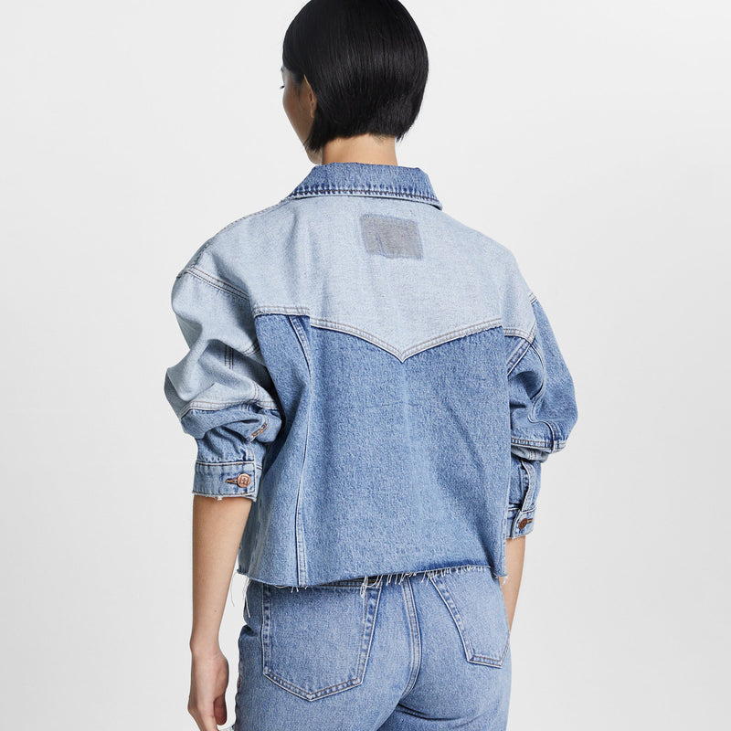 KSUBI DESTINY JACKET LIFETIME DENIM