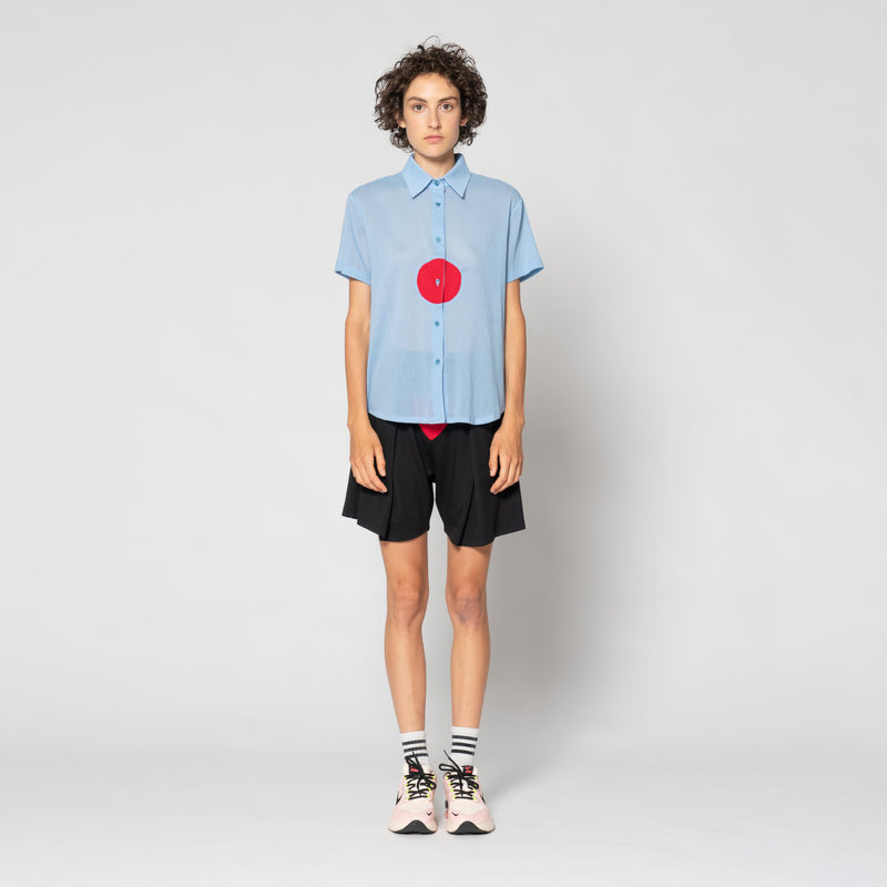 LAU APPLE SHIRT BLUE