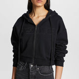 KSUBI UNITY ZIP UP HOODIE JET BLACK