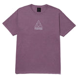 HUF X PLEASURES DYED S/S TEE PURPLE