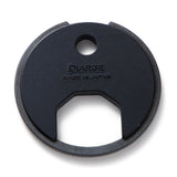 DIARGE BRASS CIRCLE KEYRING BLACK