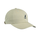 KANGOL WASHED BASEBALL CAP KHAKI