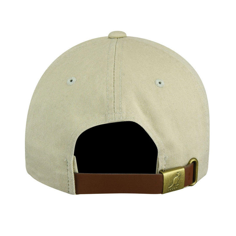 KANGOL WASHED BASEBALL CAP KHAKI