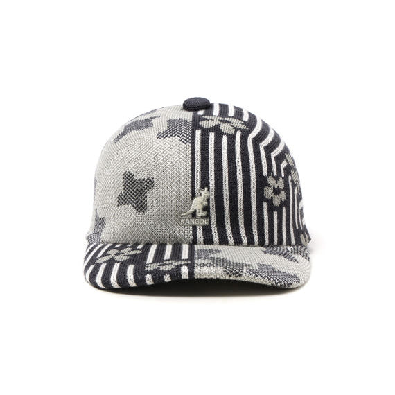 KANGOL NATURE FLIP SPACECAP FLEXFIT DEEP SPRINGS / NICKEL