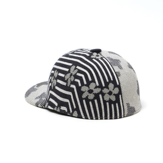 KANGOL NATURE FLIP SPACECAP FLEXFIT DEEP SPRINGS / NICKEL