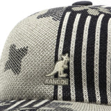 KANGOL NATURE FLIP SPACECAP FLEXFIT DEEP SPRINGS / NICKEL