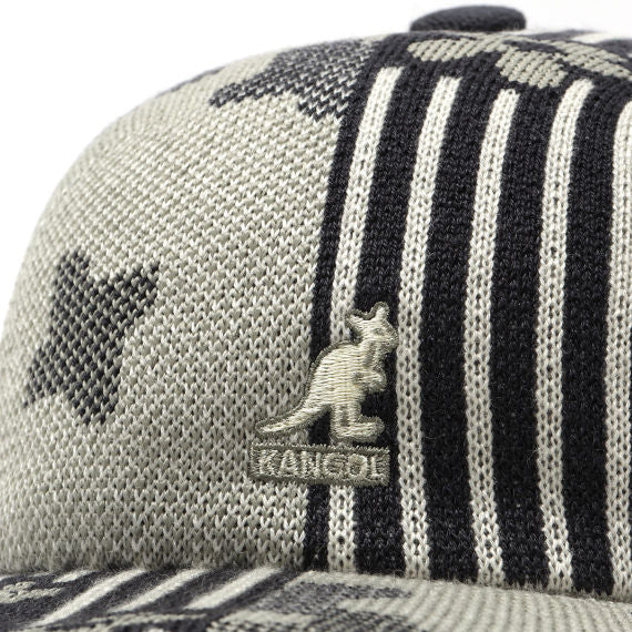 KANGOL NATURE FLIP SPACECAP FLEXFIT DEEP SPRINGS / NICKEL