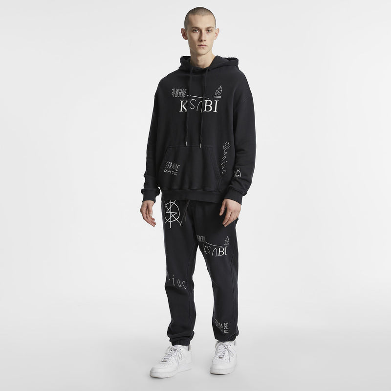 KSUBI LAST MANIC BIGGIE HOODIE BLACK