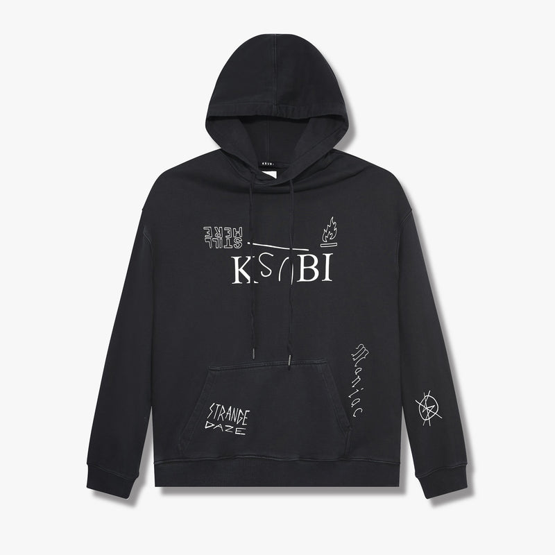 KSUBI LAST MANIC BIGGIE HOODIE BLACK