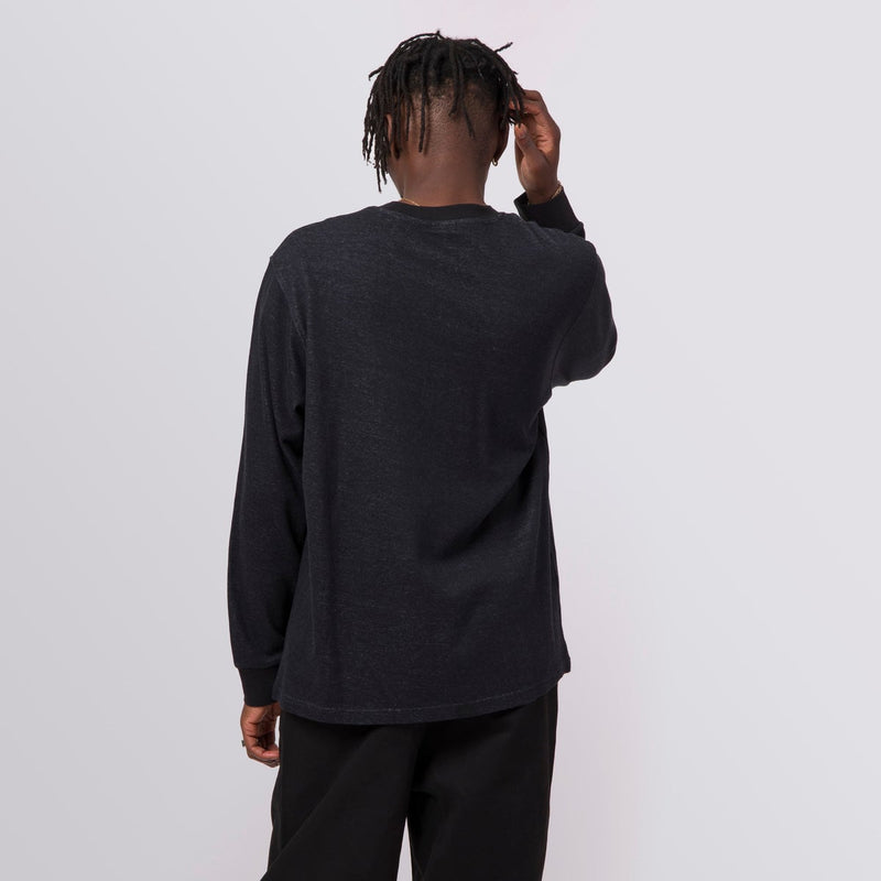 HUF x PLEASURES LIGHT UP JACQUARD L/S KNIT BLACK