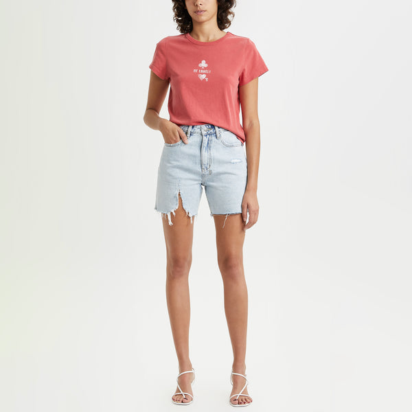 KSUBI LONELY HEART MINI SS TEE RED