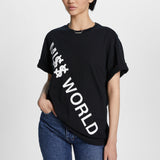 KSUBI MISS WORLD OH G SS TEE JET BLACK