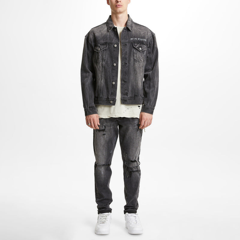 KSUBI OH G JACKET PARADOX STAR BLACK