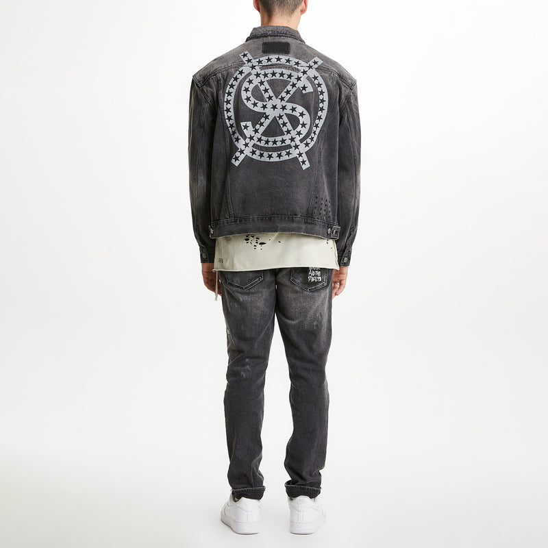 KSUBI OH G JACKET PARADOX STAR BLACK