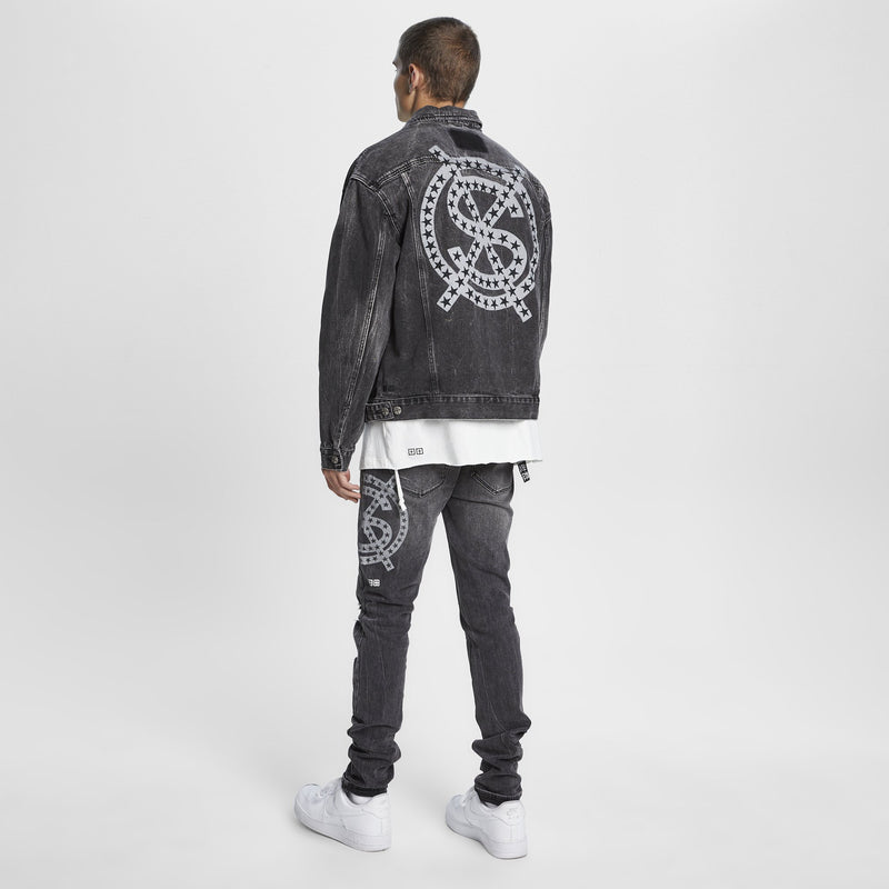 KSUBI OH G JACKET PARADOX STAR BLACK
