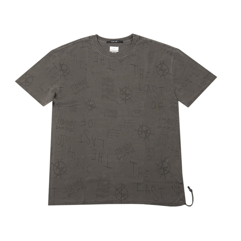 KSUBI NOWHERE BIGGIE SS TEE BLACK
