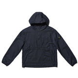SVEA HALF ZIP PACKABLE WINDBREAKER BLACK