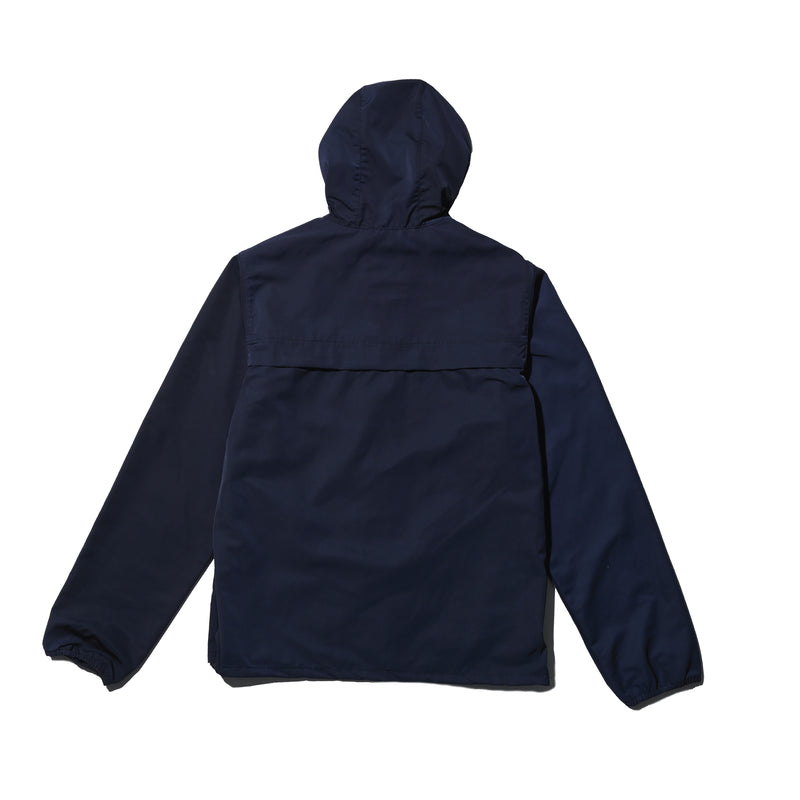 SVEA HOODED WINDBREAKER BLUE