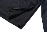 SVEA HALF ZIP PACKABLE WINDBREAKER BLACK