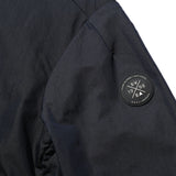 SVEA HALF ZIP PACKABLE WINDBREAKER BLACK