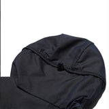 SVEA HALF ZIP PACKABLE WINDBREAKER BLACK