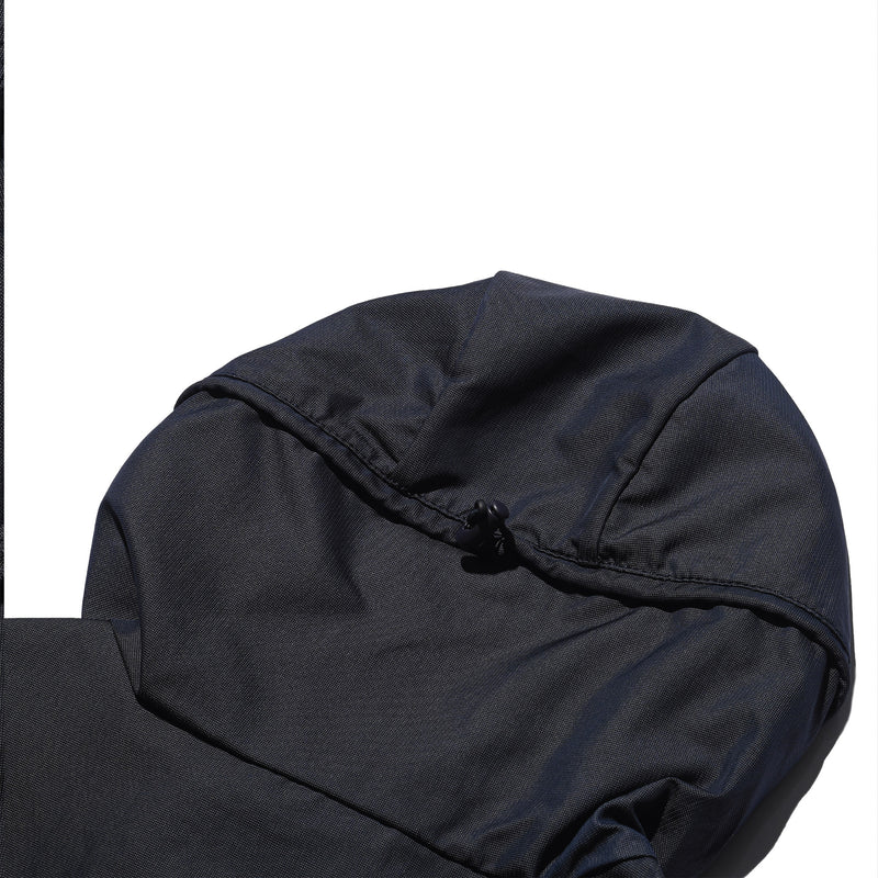 SVEA HALF ZIP PACKABLE WINDBREAKER BLACK
