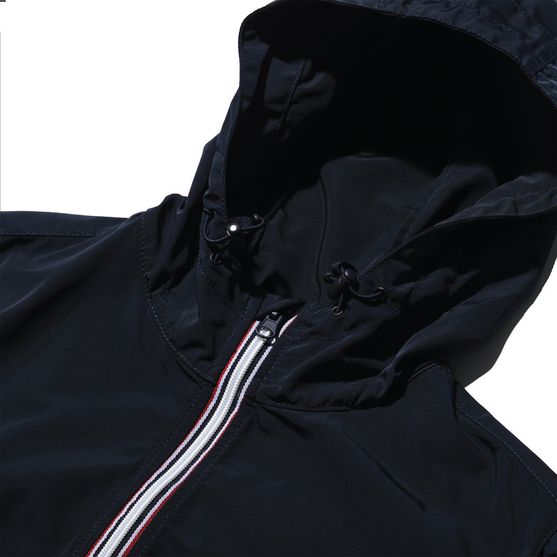 SVEA HOODED WINDBREAKER NAVY
