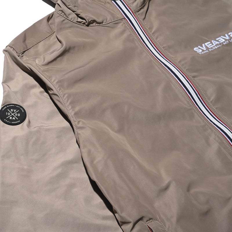 SVEA HOODED WINDBREAKER KHAKI