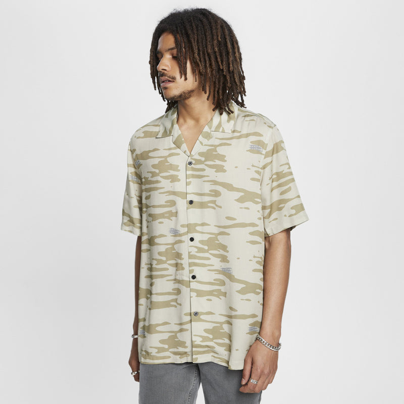KSUBI CAMO BLUR RESORT SS SHIRT MULTI ASSORTED
